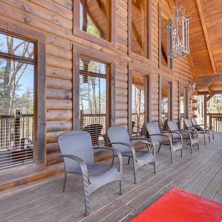Sevierville Cabin With Deck Minutes To Pigeon Forge Eksteriør bilde