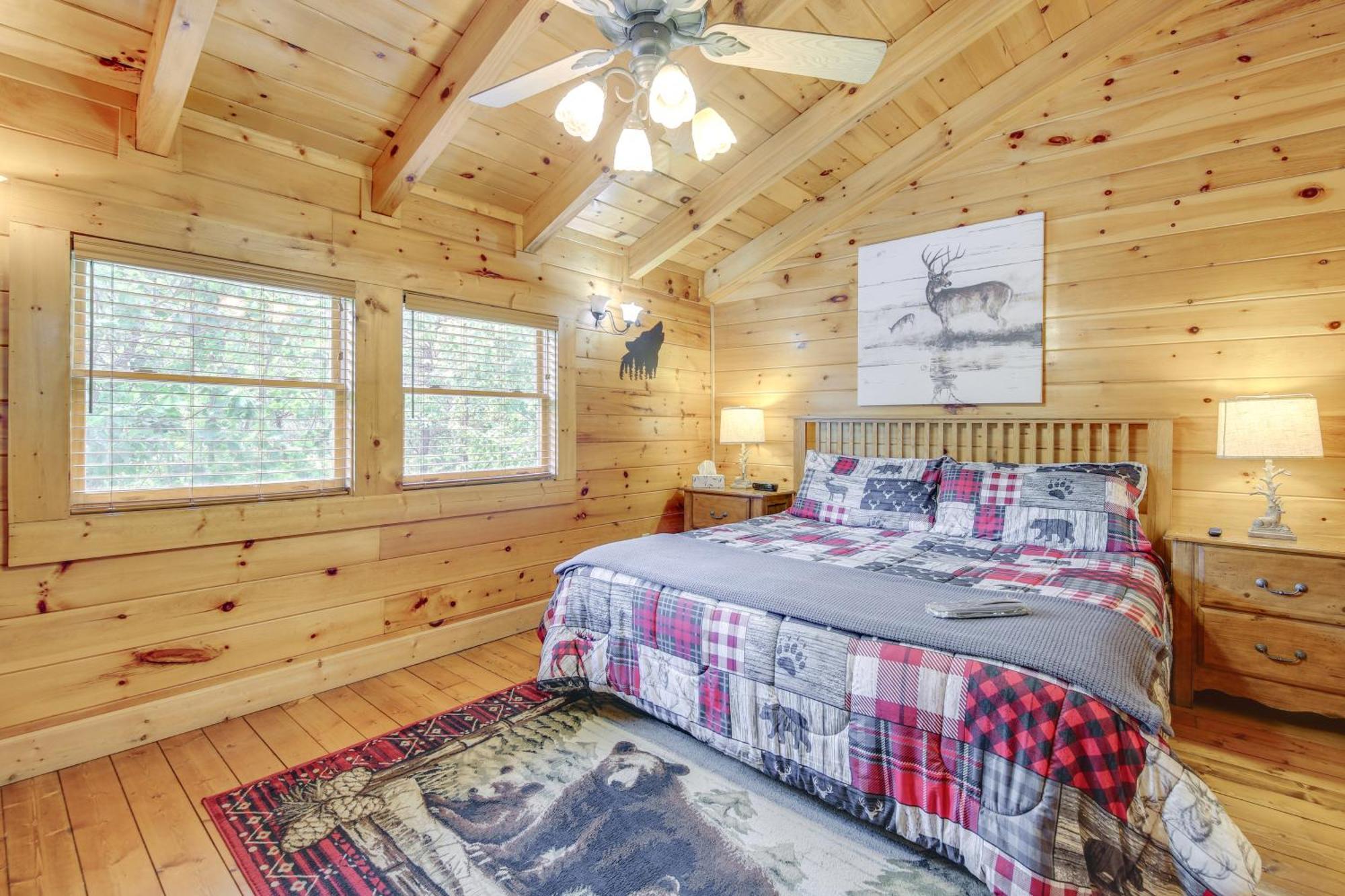 Sevierville Cabin With Deck Minutes To Pigeon Forge Eksteriør bilde